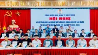 30 doanh nghiệp Hàn Quốc tại Hải Phòng ký kết thỏa ước lao động tập thể