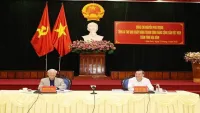 Tổng Bí thư Nguyễn Phú Trọng làm việc với lãnh đạo tỉnh Hòa Bình